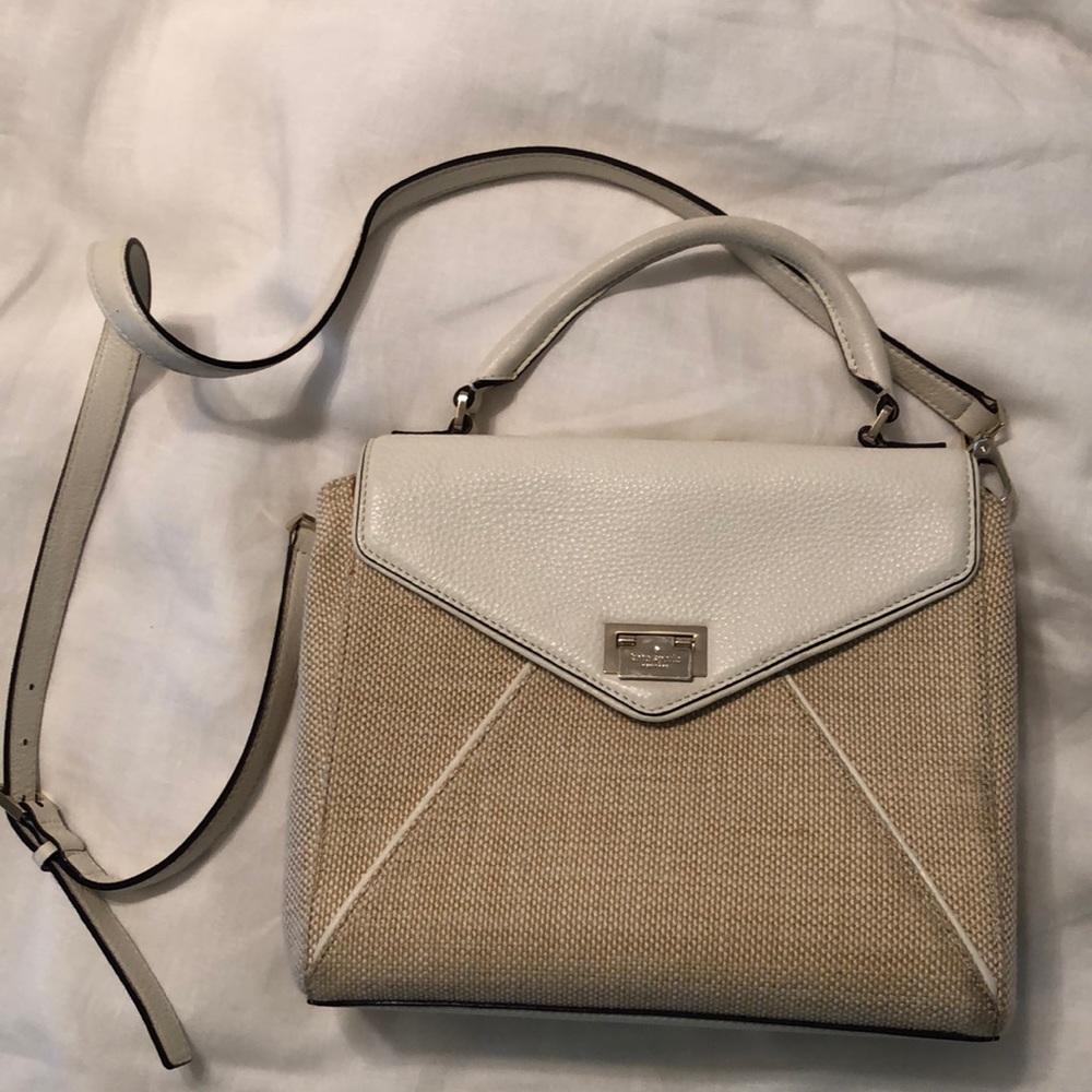 VGUC Kate Spade rattan purse